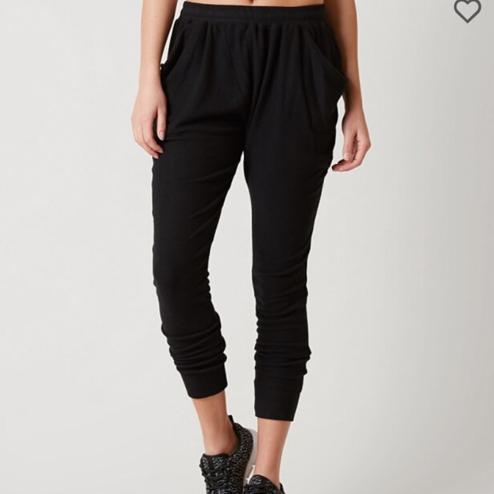 NWT free people black super soft joggers